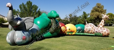 Safari themed inflatables for rent in Phoenix Arizona
